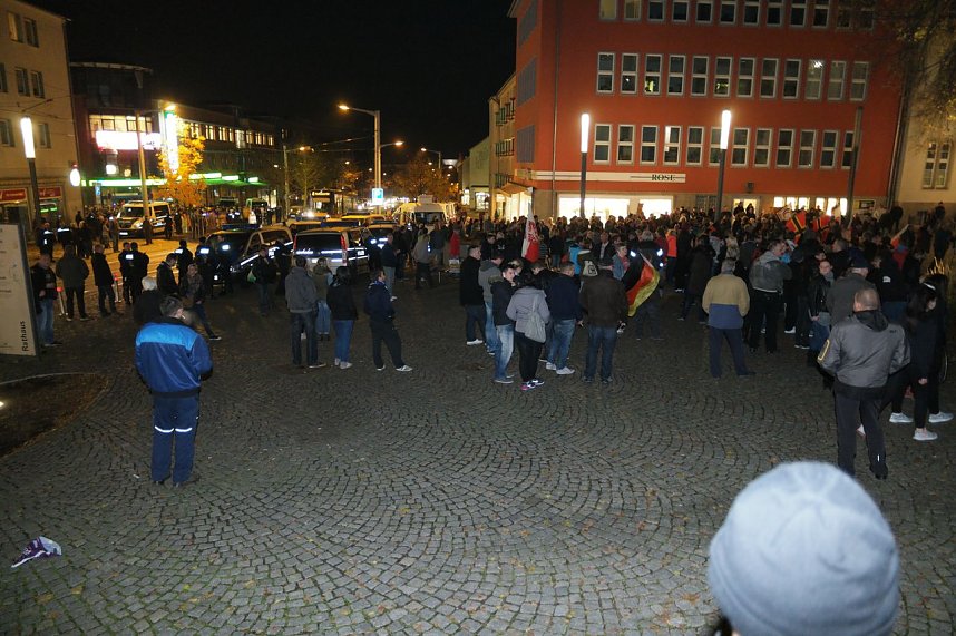 Zwei Demos in Nordhausen