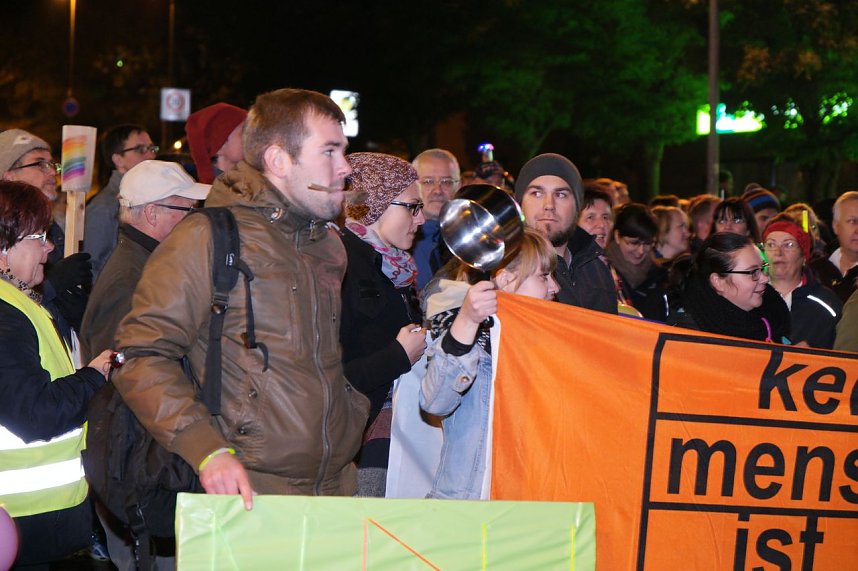 Zwei Demos in Nordhausen