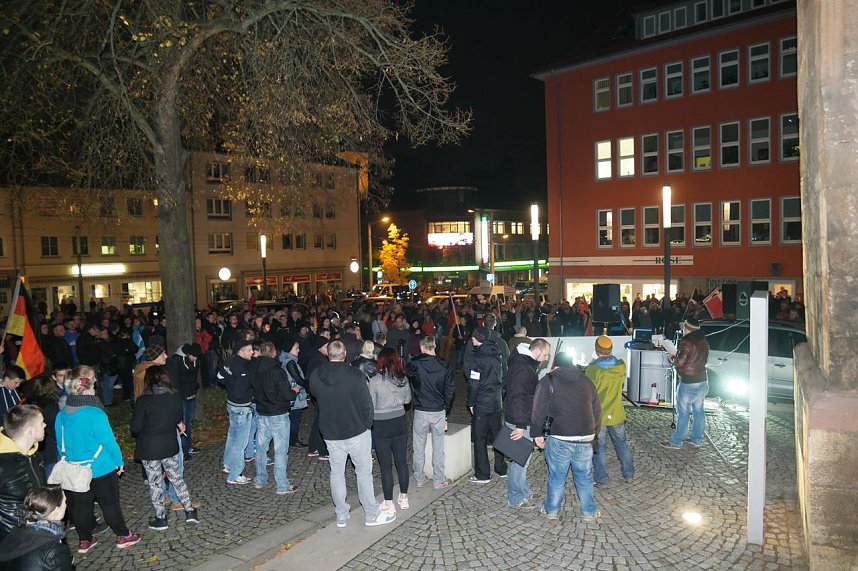 Zwei Demos in Nordhausen