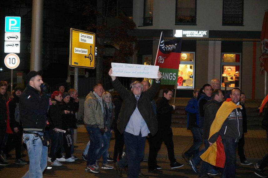 Zwei Demos in Nordhausen