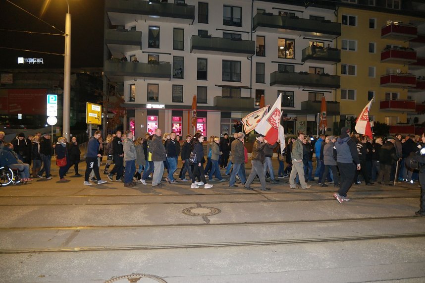 Zwei Demos in Nordhausen