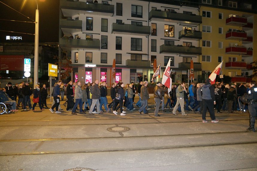 Zwei Demos in Nordhausen