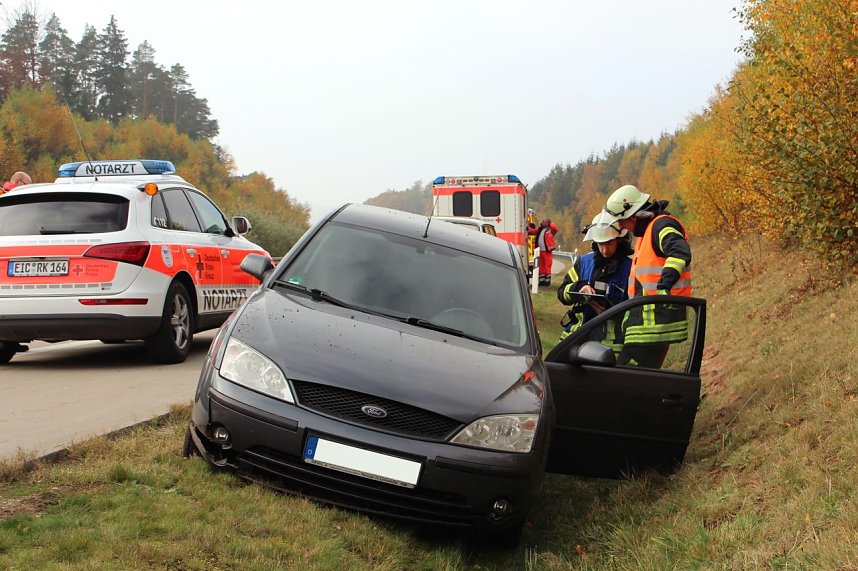 Zwei Unf&auml;lle auf der A 38