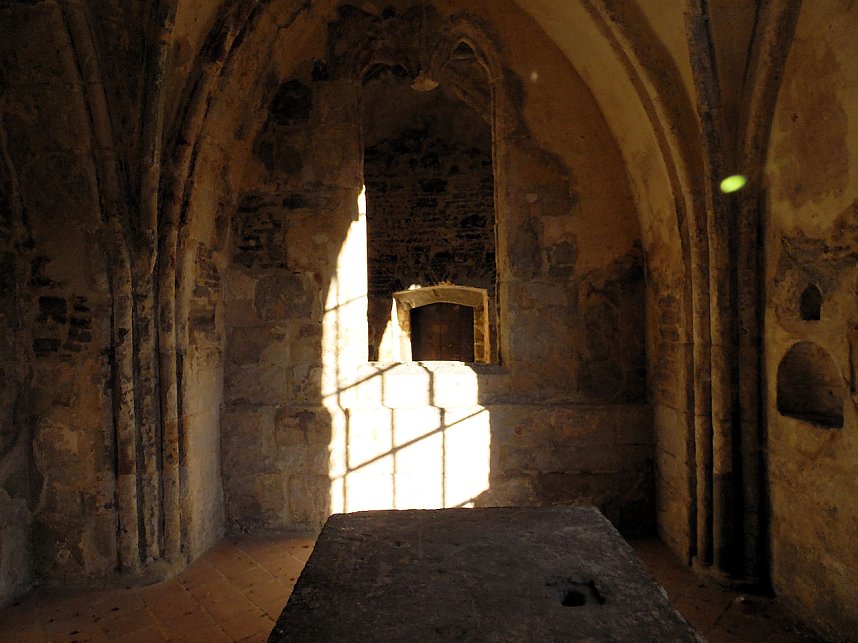 Peter Blei im Kloster Michaelisstein