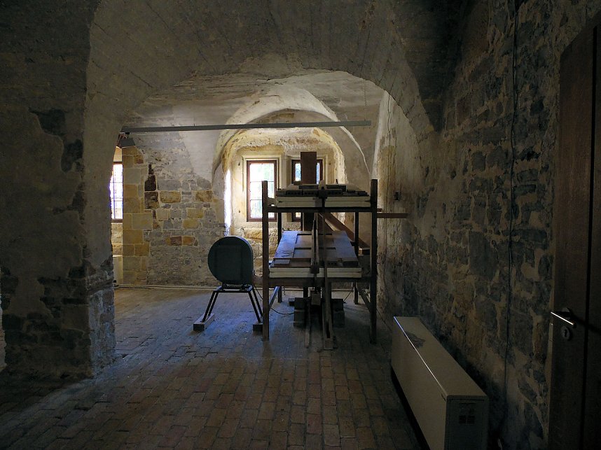 Peter Blei im Kloster Michaelisstein