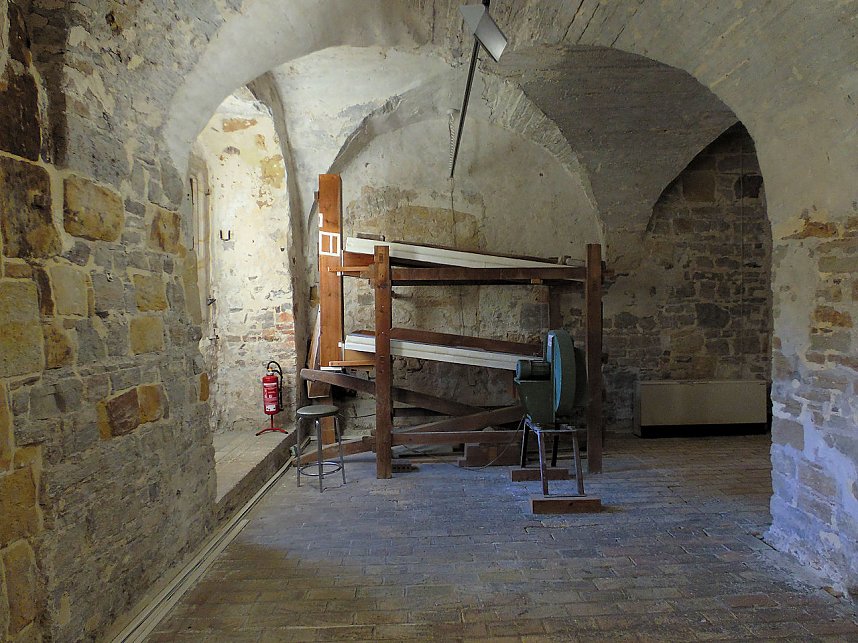 Peter Blei im Kloster Michaelisstein