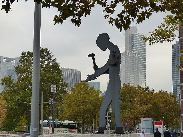 Demonstranten machten Druck