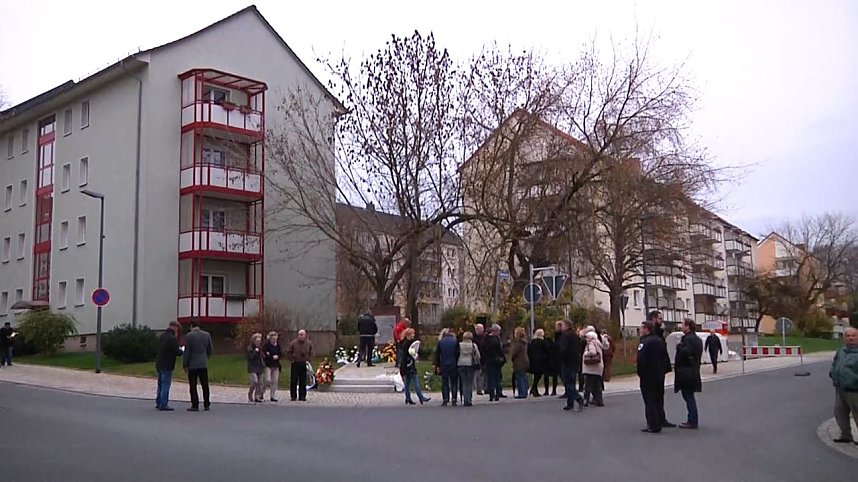 Gedenkveranstaltungen in Nordhausen am 9. November 2015