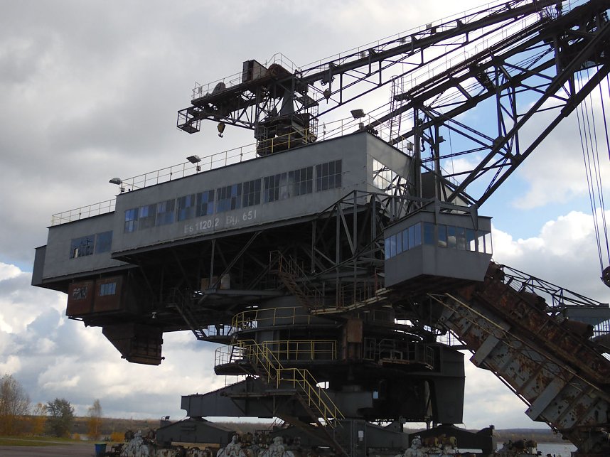 Zu Besuch in Ferropolis