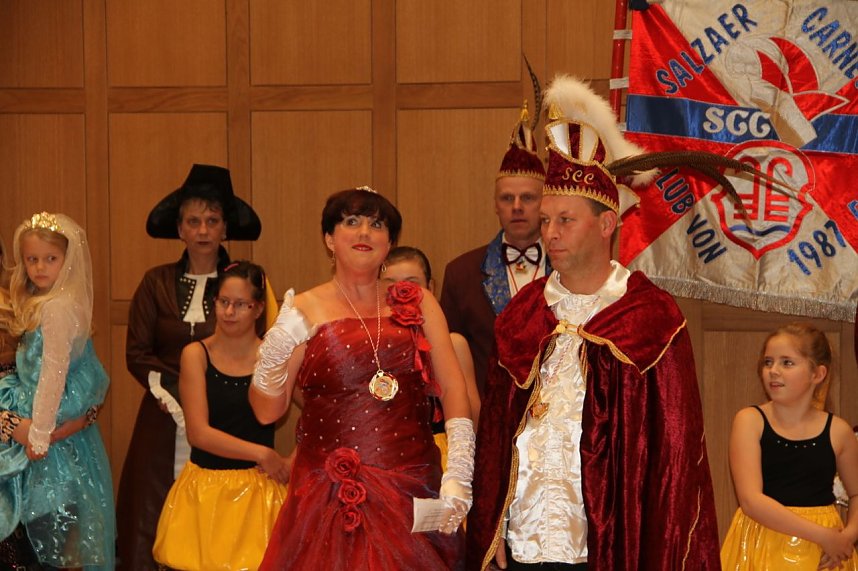 Die Narren aus Salza &uuml;bernehmen das Regiment