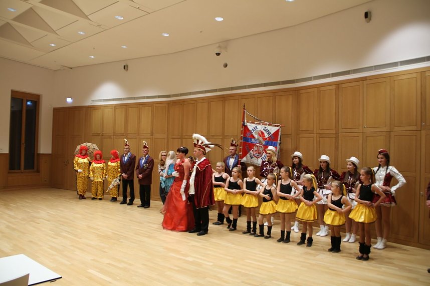 Die Narren aus Salza &uuml;bernehmen das Regiment