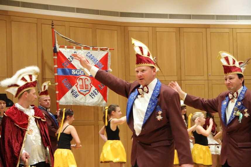 Die Narren aus Salza &uuml;bernehmen das Regiment