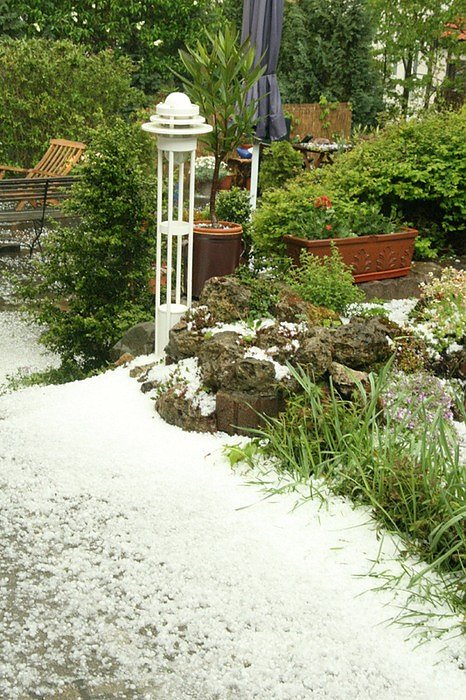 Unwetter in der Nordh&auml;user Altstadt