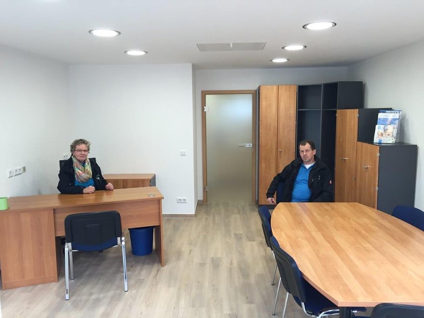 Neues Domizil f&uuml;r Wohnungswartin