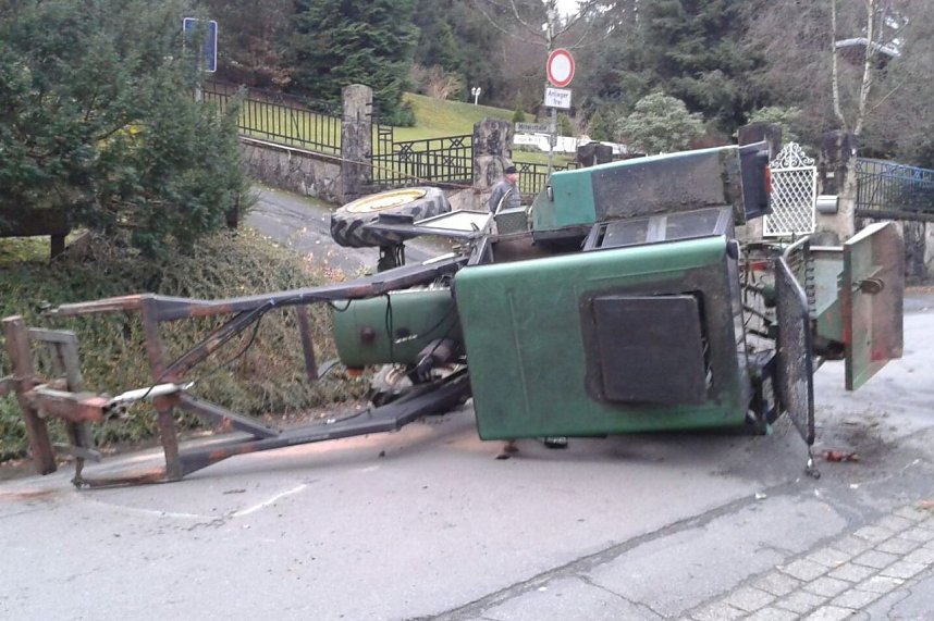 Schwer verletzt bei Unfall