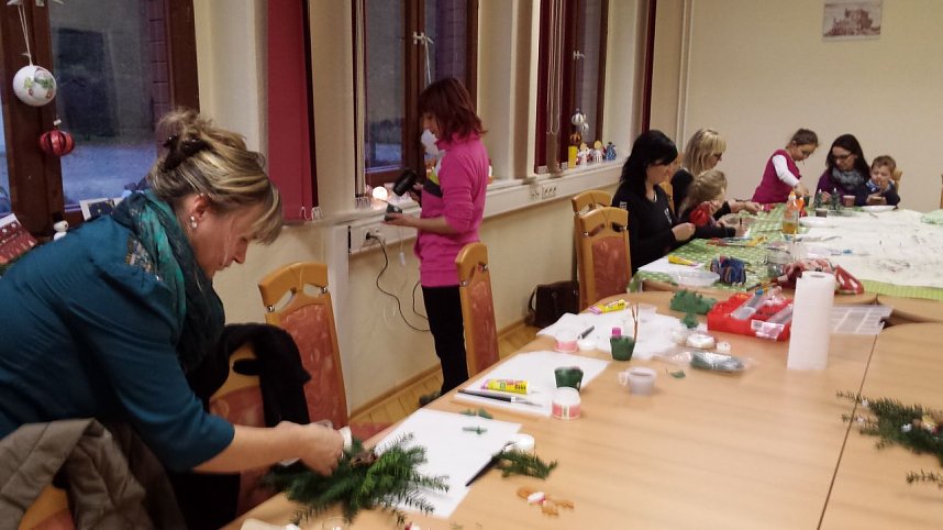Adventsbasteln in Harztor