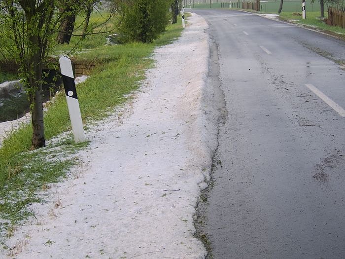 Unwetter - fotografiert in Hamma