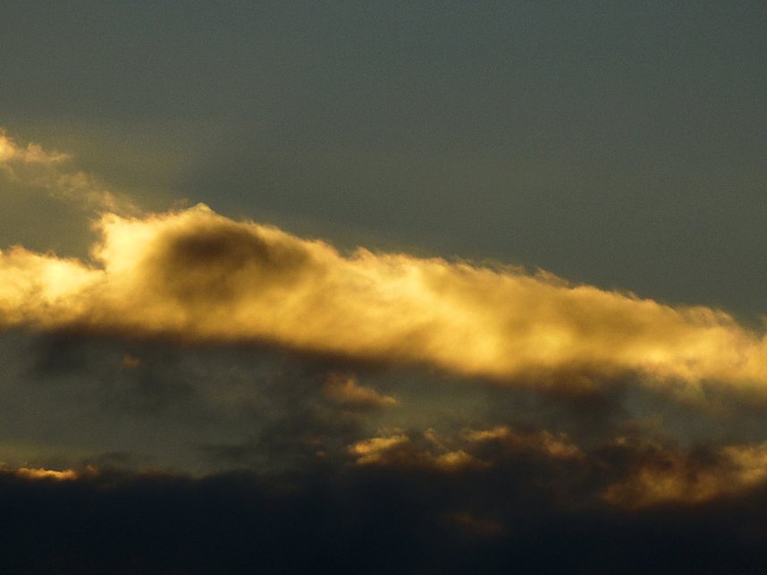 Farbenspiel am Abendhimmel