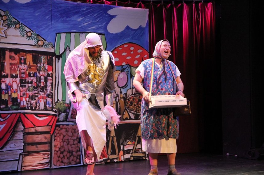 Das Krippenspiel mit Olaf Schubert sorgte im Theater Nordhausen wieder f&uuml;r ein volles Haus