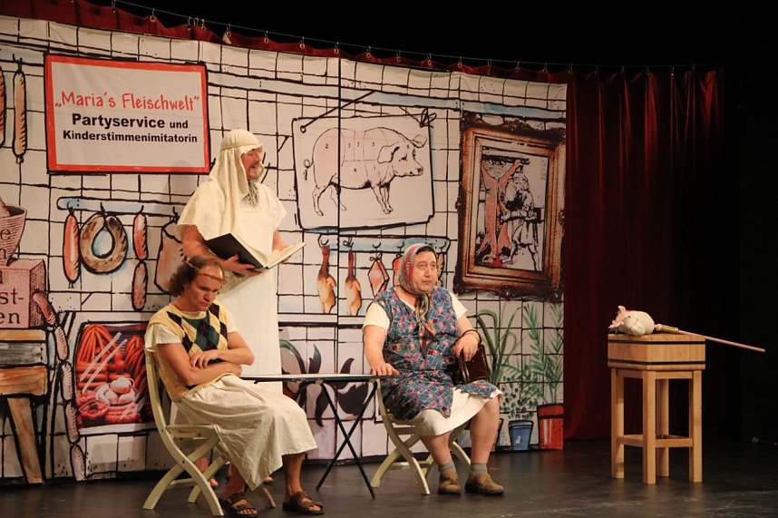 Das Krippenspiel mit Olaf Schubert sorgte im Theater Nordhausen wieder f&uuml;r ein volles Haus