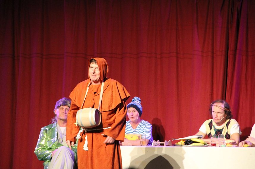 Das Krippenspiel mit Olaf Schubert sorgte im Theater Nordhausen wieder f&uuml;r ein volles Haus