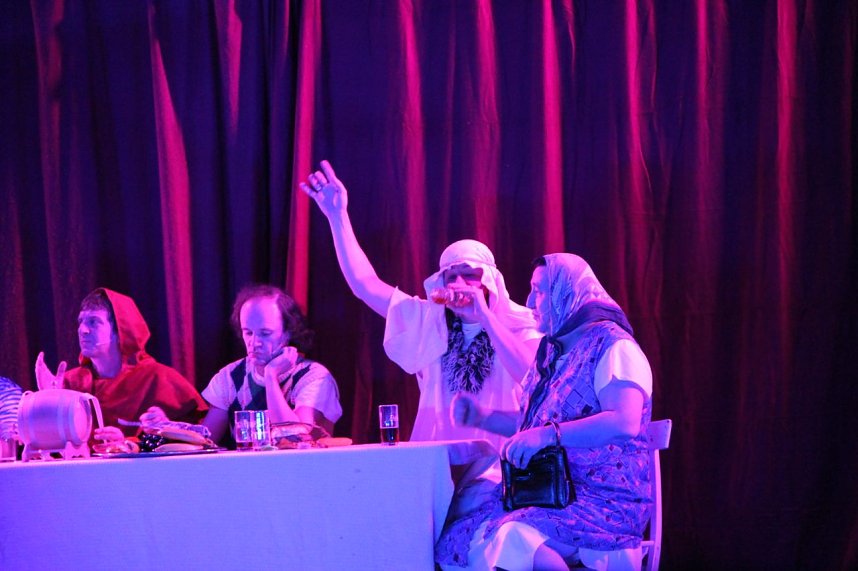 Das Krippenspiel mit Olaf Schubert sorgte im Theater Nordhausen wieder f&uuml;r ein volles Haus