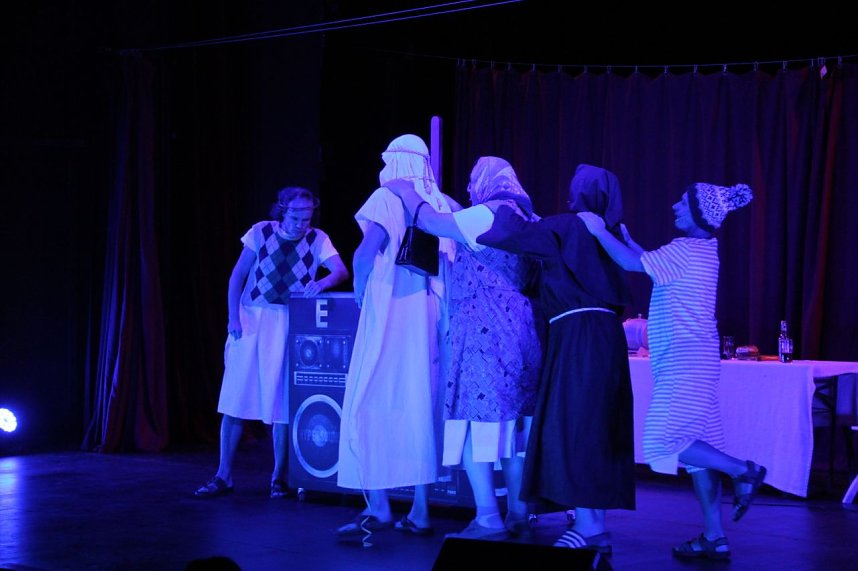 Das Krippenspiel mit Olaf Schubert sorgte im Theater Nordhausen wieder f&uuml;r ein volles Haus