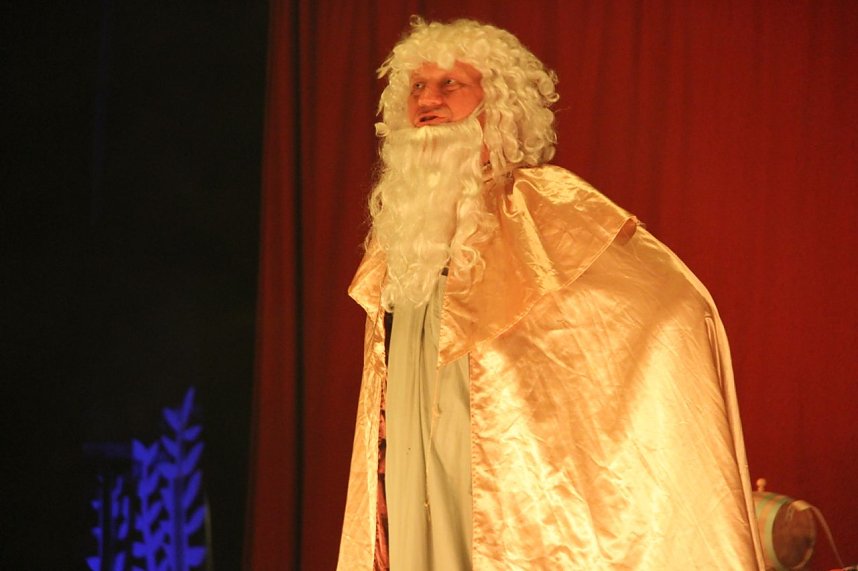 Das Krippenspiel mit Olaf Schubert sorgte im Theater Nordhausen wieder f&uuml;r ein volles Haus