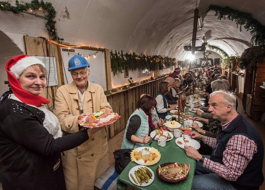 Bergweihnacht im Schaubergwerk