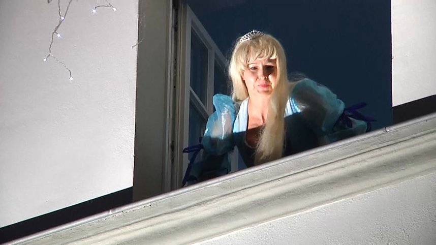 Gemeinsam f&uuml;r den Frieden gesungen - der Chor des Nordh&auml;user Theaters sang mit dem Publikum