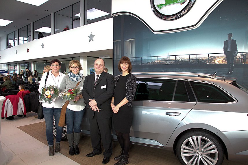 Weihnachten in der Skoda-Autowelt