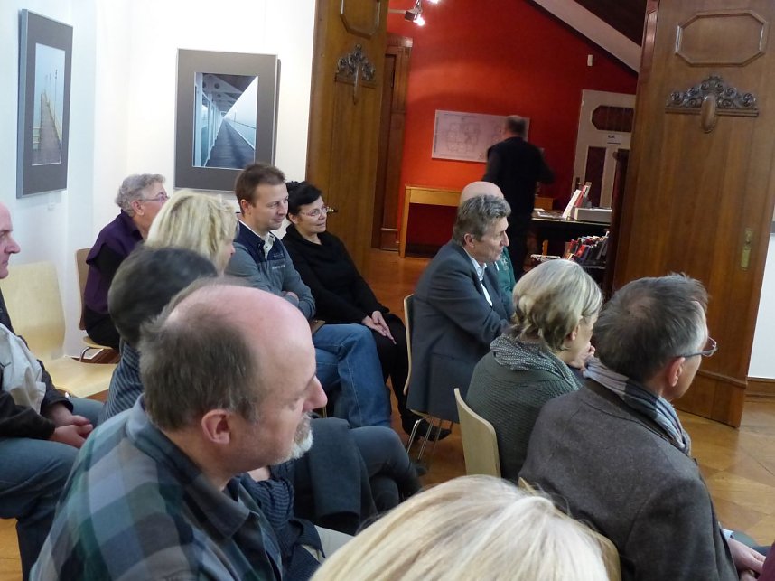 K&uuml;nstlergespr&auml;ch im Kunsthaus Meyenburg mit Tilman Graner