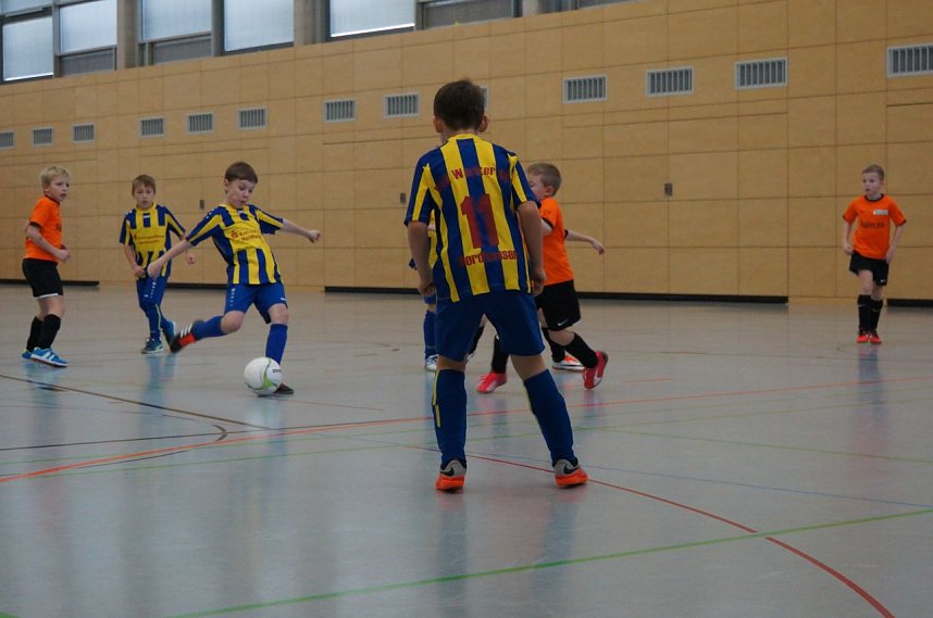 Wackers U9 wurde Vizekreismeister in der Halle