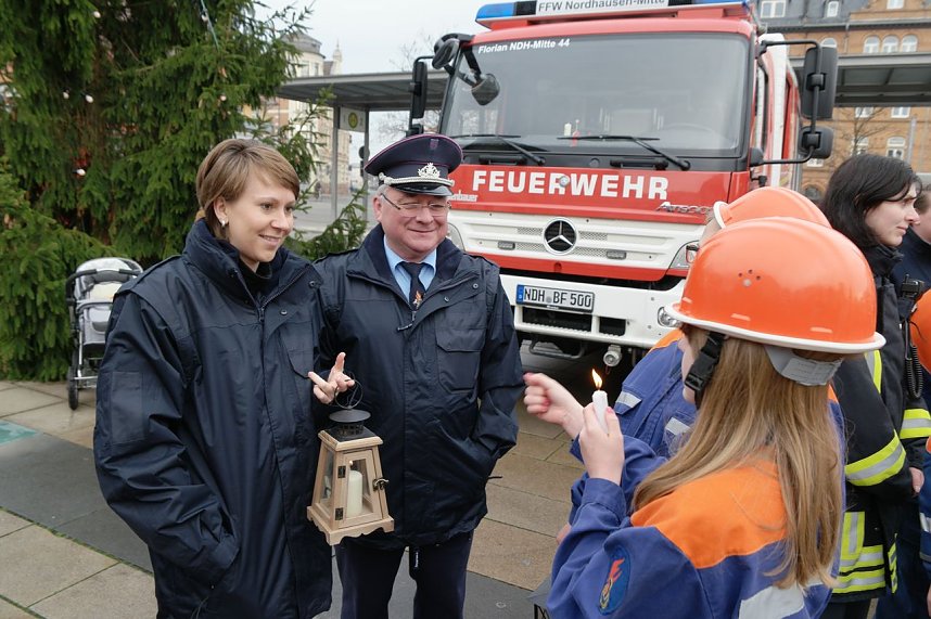 Das Friedenslicht 2015 wurde verteilt