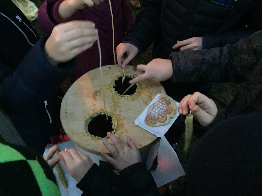 Familienverein auf dem Ellricher Weihnachtsmarkt