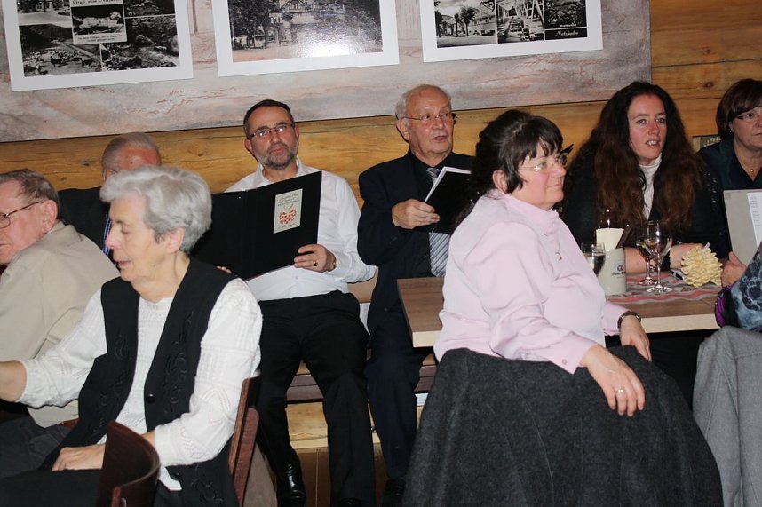 Der gemischte Chor Ellrich beim diesj&auml;hrigen Weihnachtskonzert