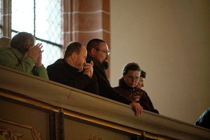 Weihnachtsgottesdienst der Nordth&uuml;ringer Werkst&auml;tten
