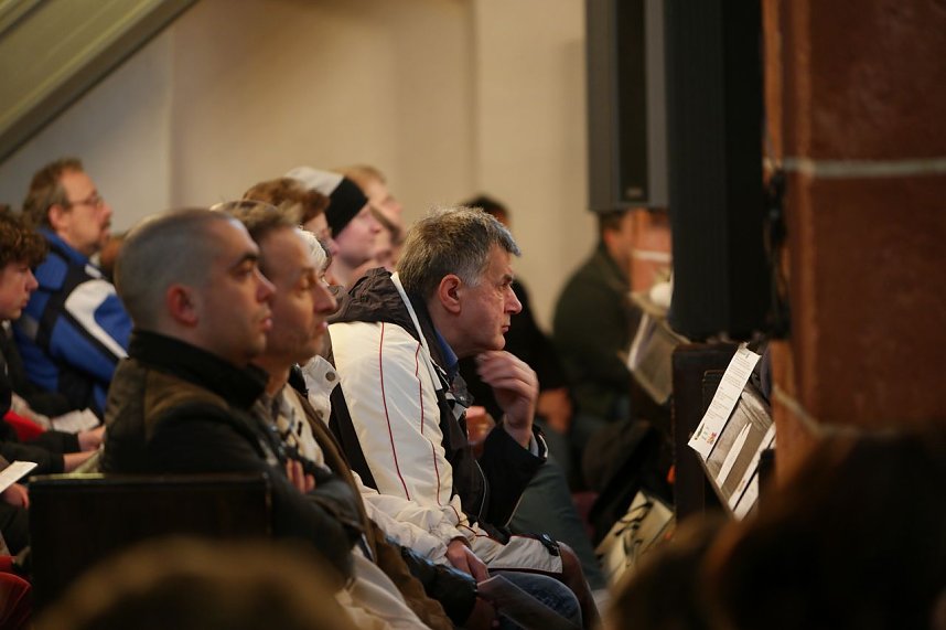 Weihnachtsgottesdienst der Nordth&uuml;ringer Werkst&auml;tten