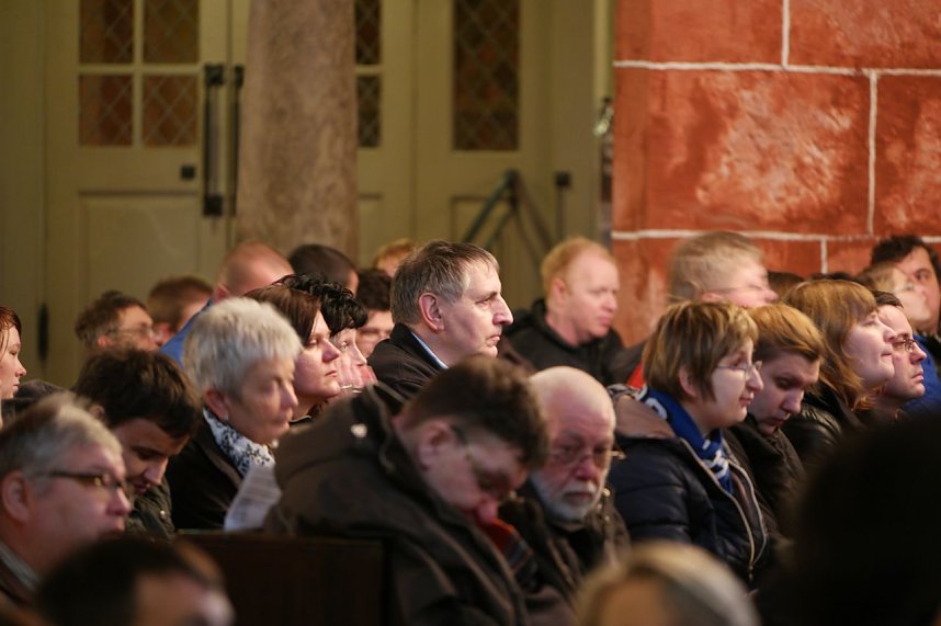 Weihnachtsgottesdienst der Nordth&uuml;ringer Werkst&auml;tten
