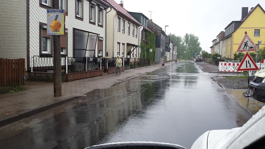 Clara-Zetkin-Stra&szlig;e in Nordhausen-Salza