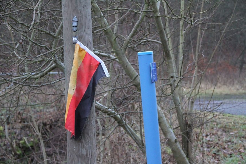 Dezembertag an der Talsperre Neustadt