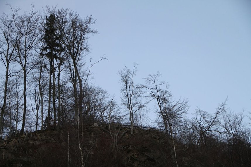 Dezembertag an der Talsperre Neustadt