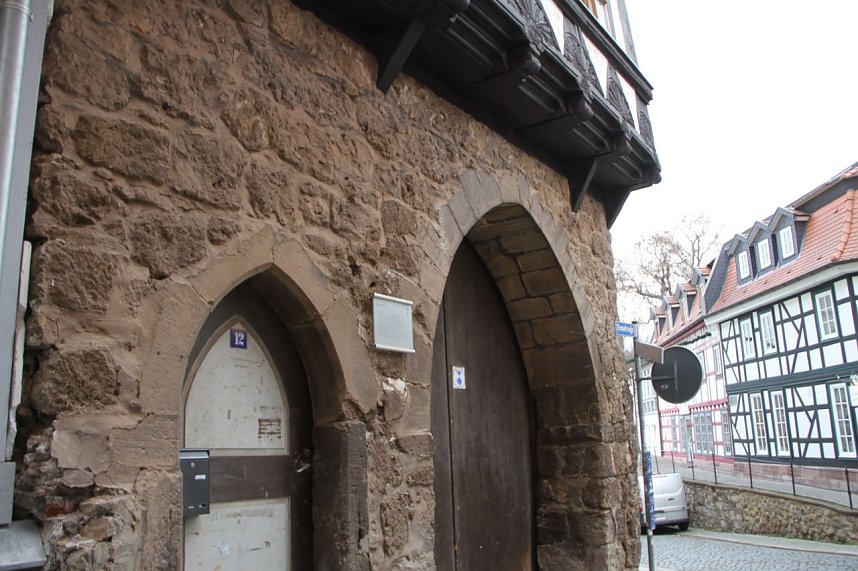 Das &auml;lteste Haus am Platz - die Domstra&szlig;e 12 in Nordhausen