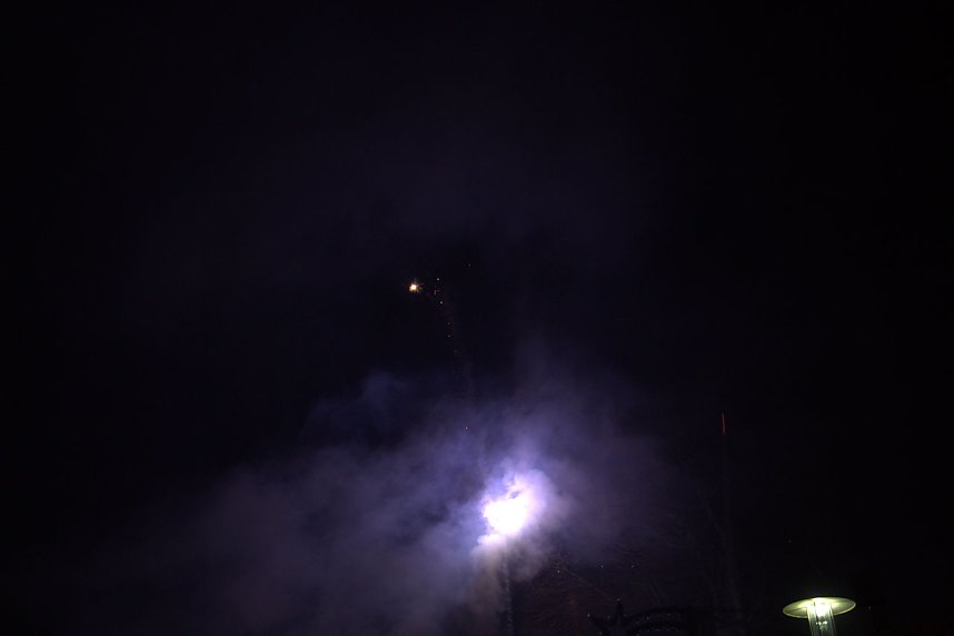 Bilder einer Nordh&auml;user Silvesternacht