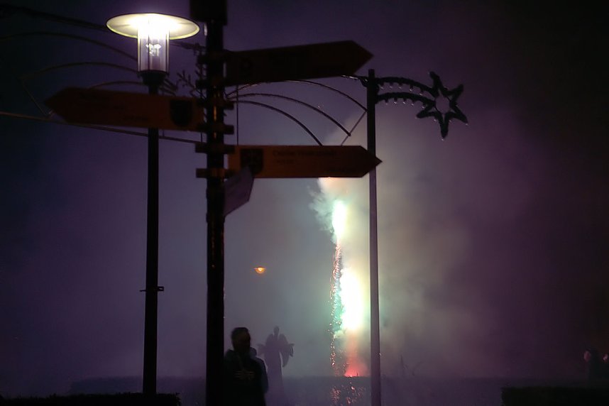 Bilder einer Nordh&auml;user Silvesternacht