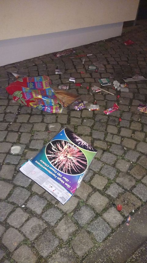 Bilder einer Nordh&auml;user Silvesternacht
