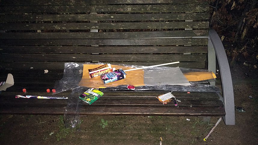 Bilder einer Nordh&auml;user Silvesternacht