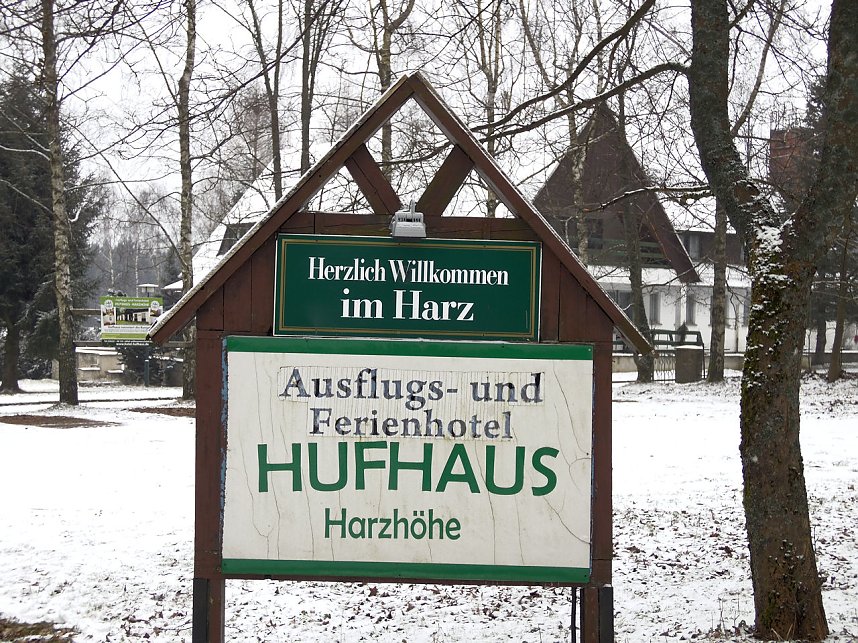 Zu Besuch am Hufhaus