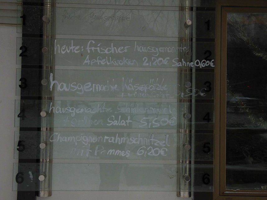 Zu Besuch am Hufhaus