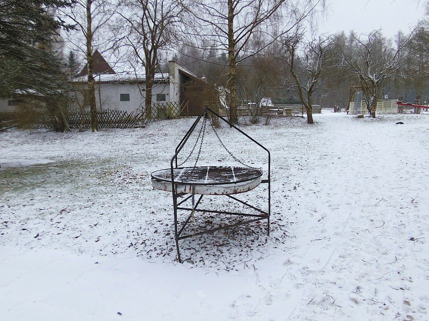 Zu Besuch am Hufhaus